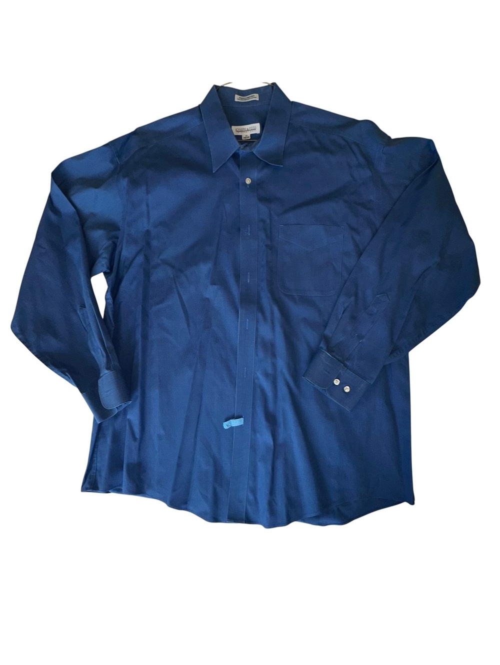 Joseph & Feiss Mens 17 34/35 Blue 100% Cotton Pinpoint Oxford Shirt Exc.Cond!
